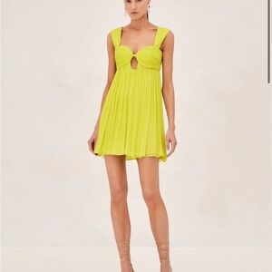 NEW NEVER WORN Alexis Silk Dress